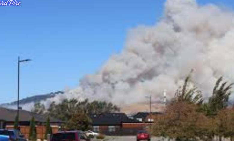 christchurch port hills fire