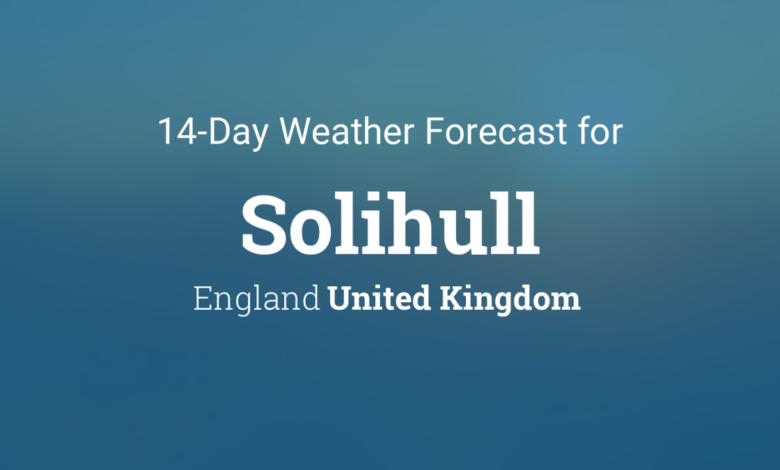 Solihull Weather