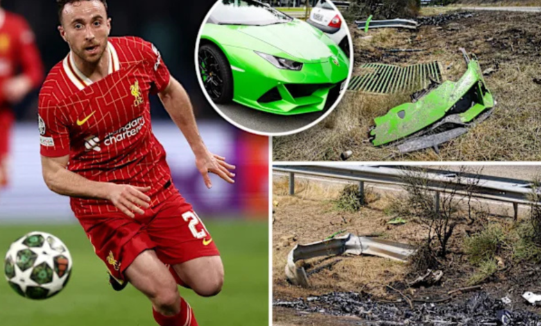 Diogo Jota car crash