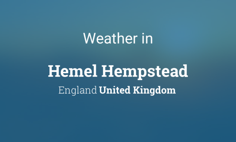 Weather Hemel Hempstead
