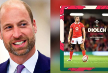 Prince william wales rugby message