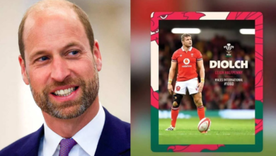 Prince william wales rugby message