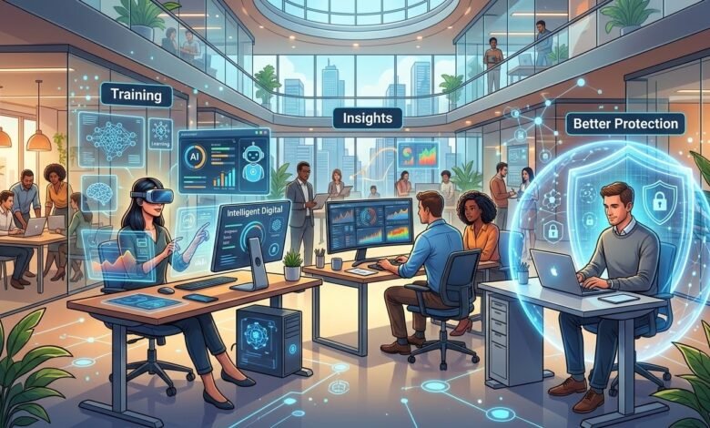The New AI-Powered Workplace: Smarter Training, Stronger Insights and Better Protection