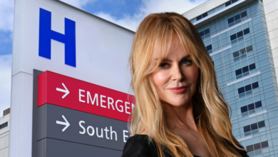 nicole kidman went to the hospital after filming while sick