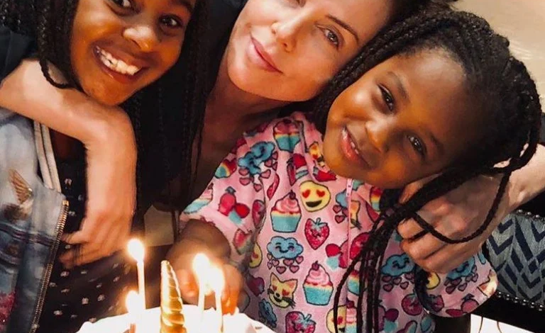 charlize theron kids