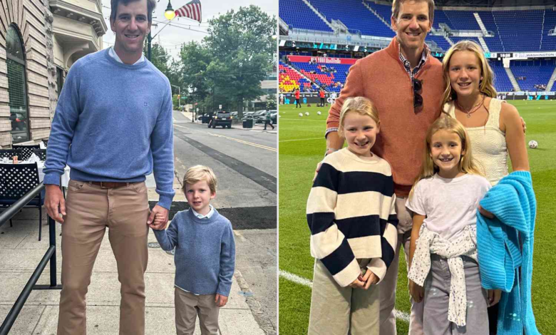 peyton manning kids