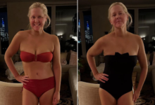 amy schumer shared swimsuit selfie showing her 50-pound weight loss