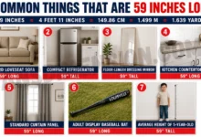 how tall is 59 inches