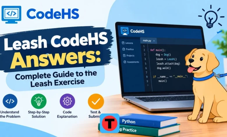 leash codehs answers